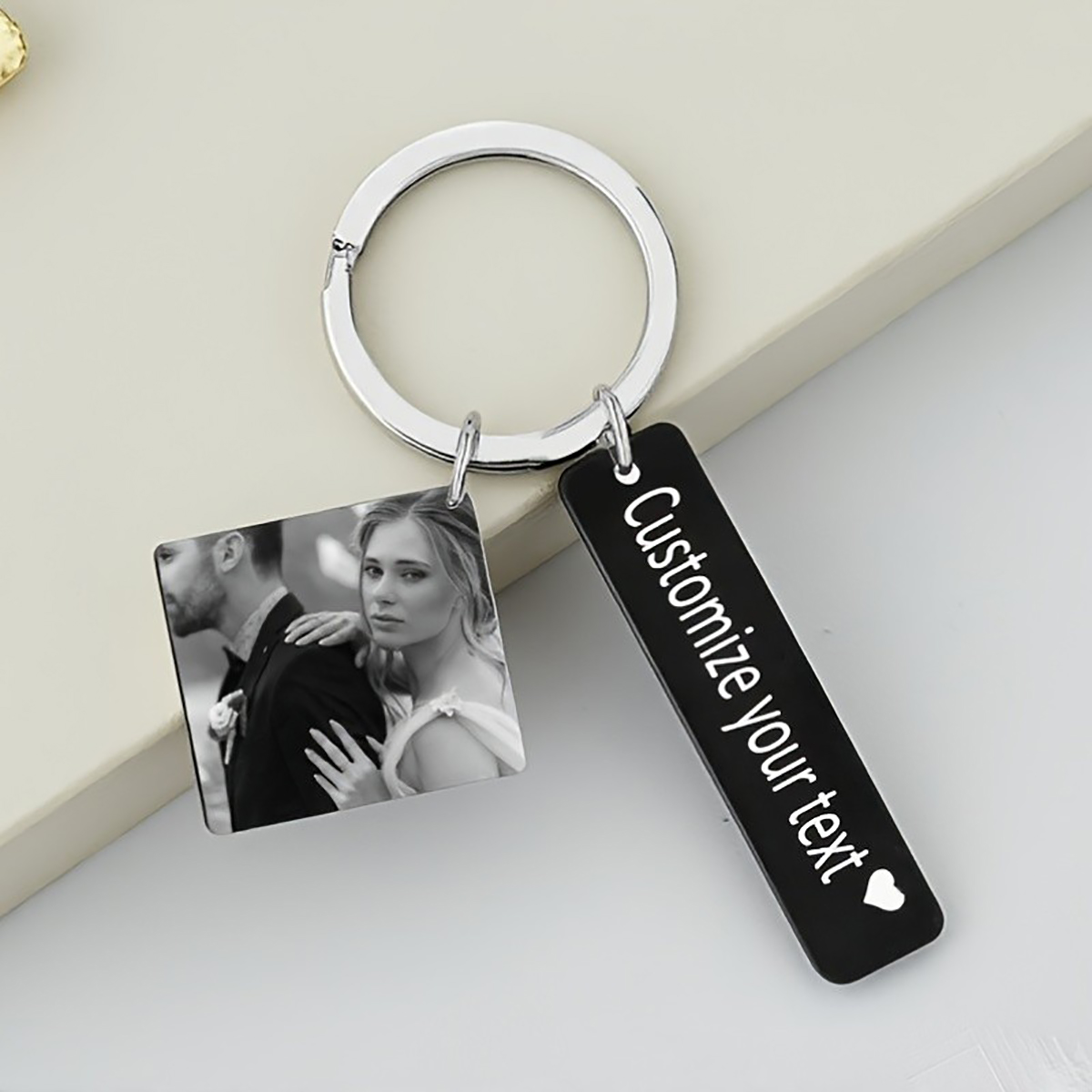 Chaveiro personalizado em aço  - Initial Ring Custom avaliação e preço